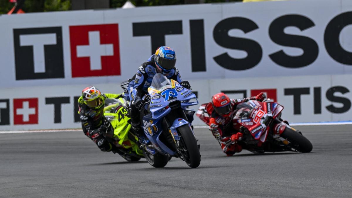 El aviso de Álex Márquez a Di Giannantonio tras su maniobra sobre Marc: "Cuando tiras el boomerang, siempre vuelve"