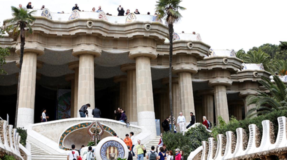 Manters al Parc Güell dos mesos després