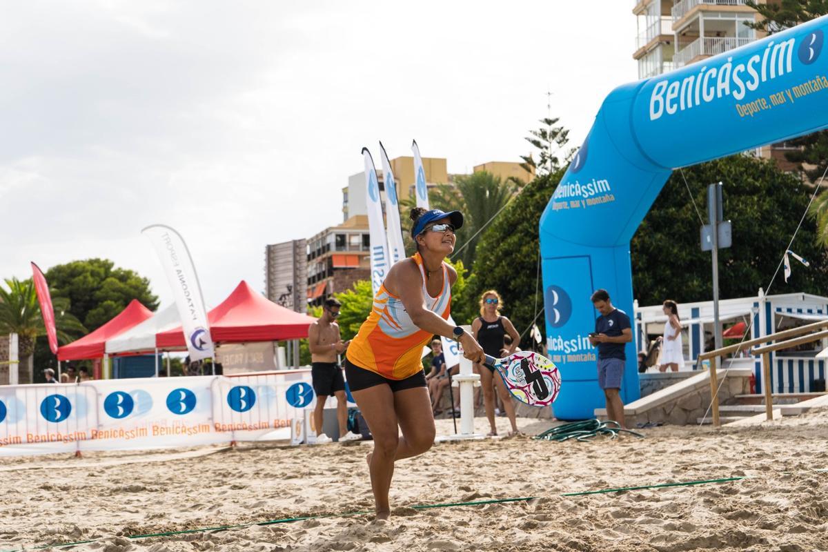 Actividades deportivas en la playa de Benicàssim.