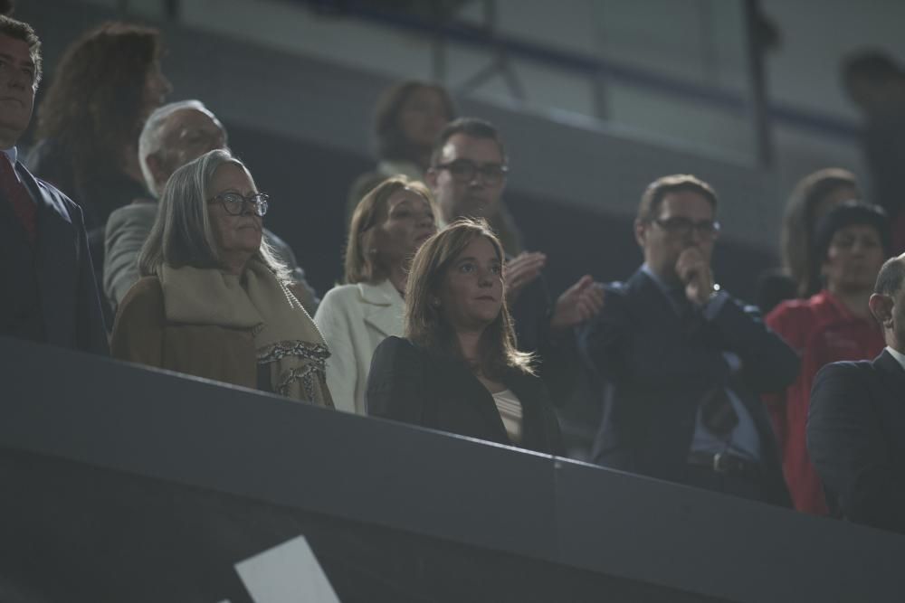 La selección española femenina, en Riazor