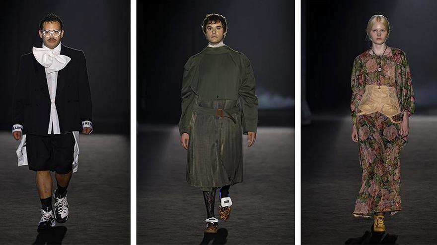 La literatura y lo vintage marcaron el icónico desfile de moda circular 080 Reborn