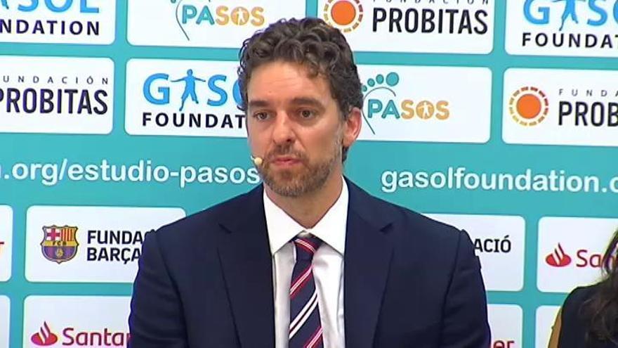 Gasol sobre la selección: "Espero que estén a tope en los partidos que cuentan"