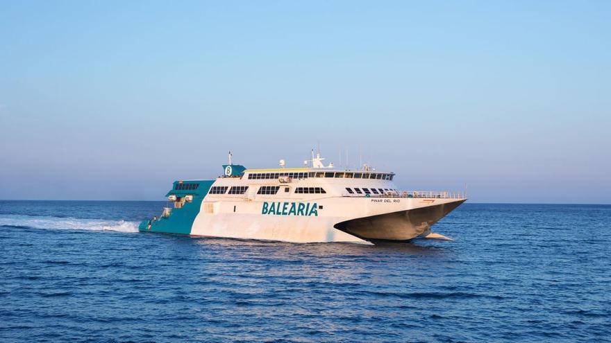 Baleària suma una segunda conexión en alta velocidad a la ruta Dénia-Ibiza-Palma