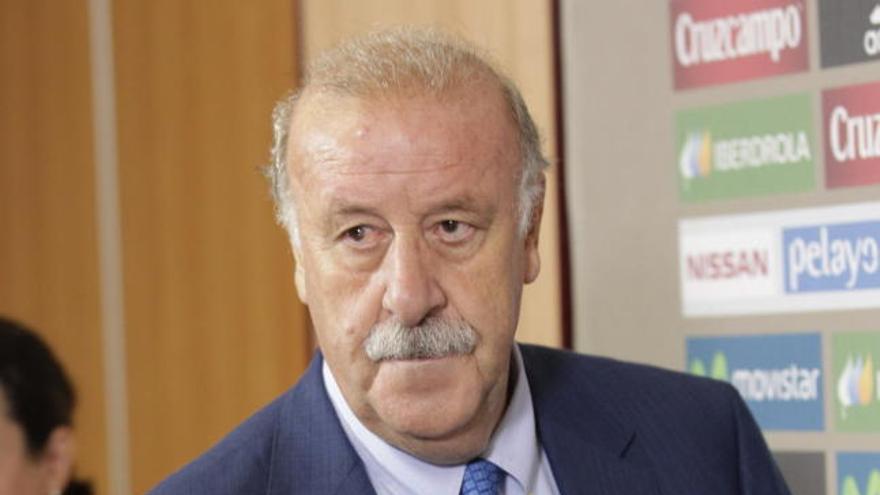 Vicente del Bosque antes de dar la última convocatoria de la selección española absoluta.