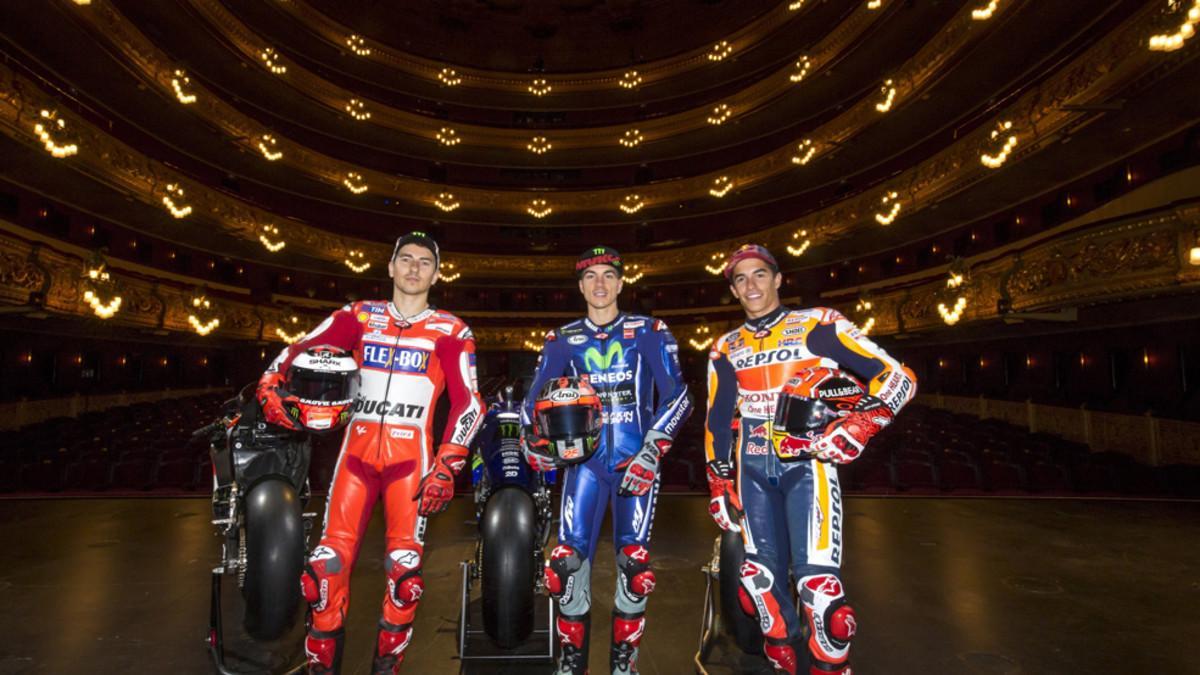 Reportaje Promoción GP Monster Energy Catalunya MotoGP 2017 en el Gran Teatre del Liceu