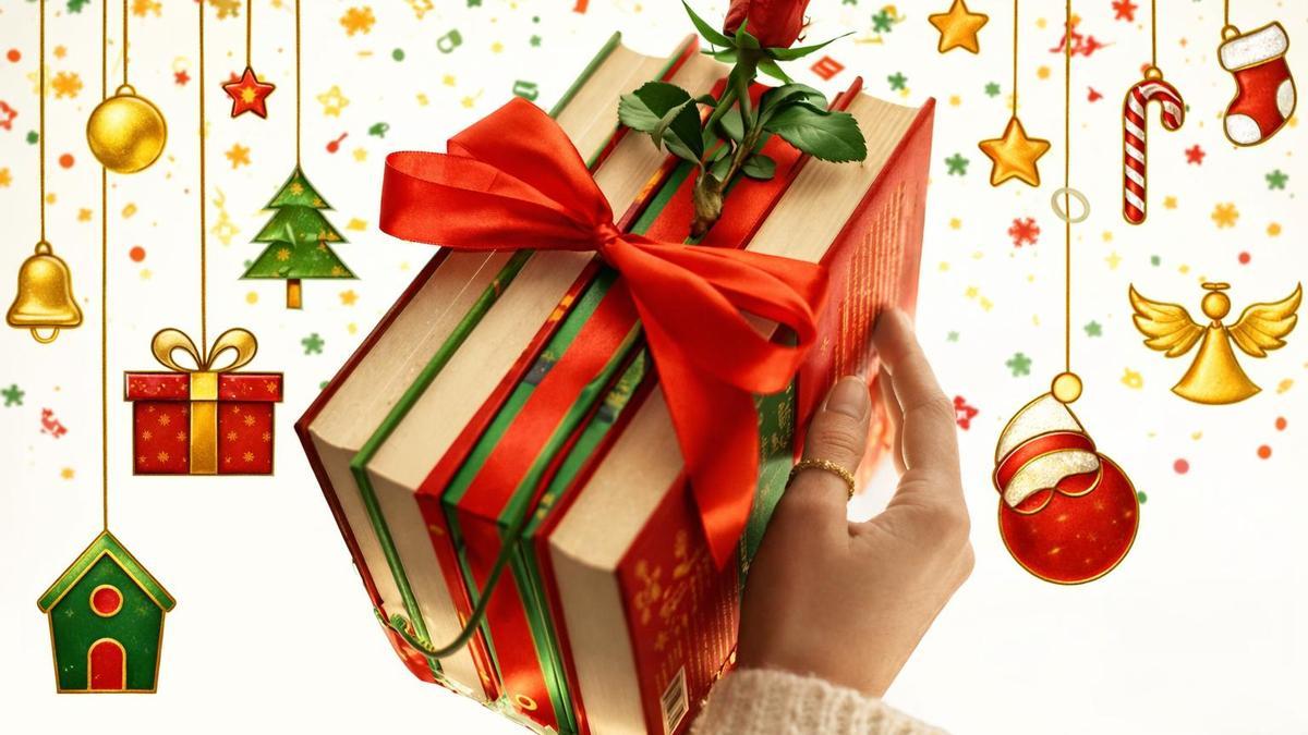 Estuches de libros para Navidad.