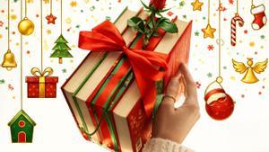 Estuches de libros para Navidad.