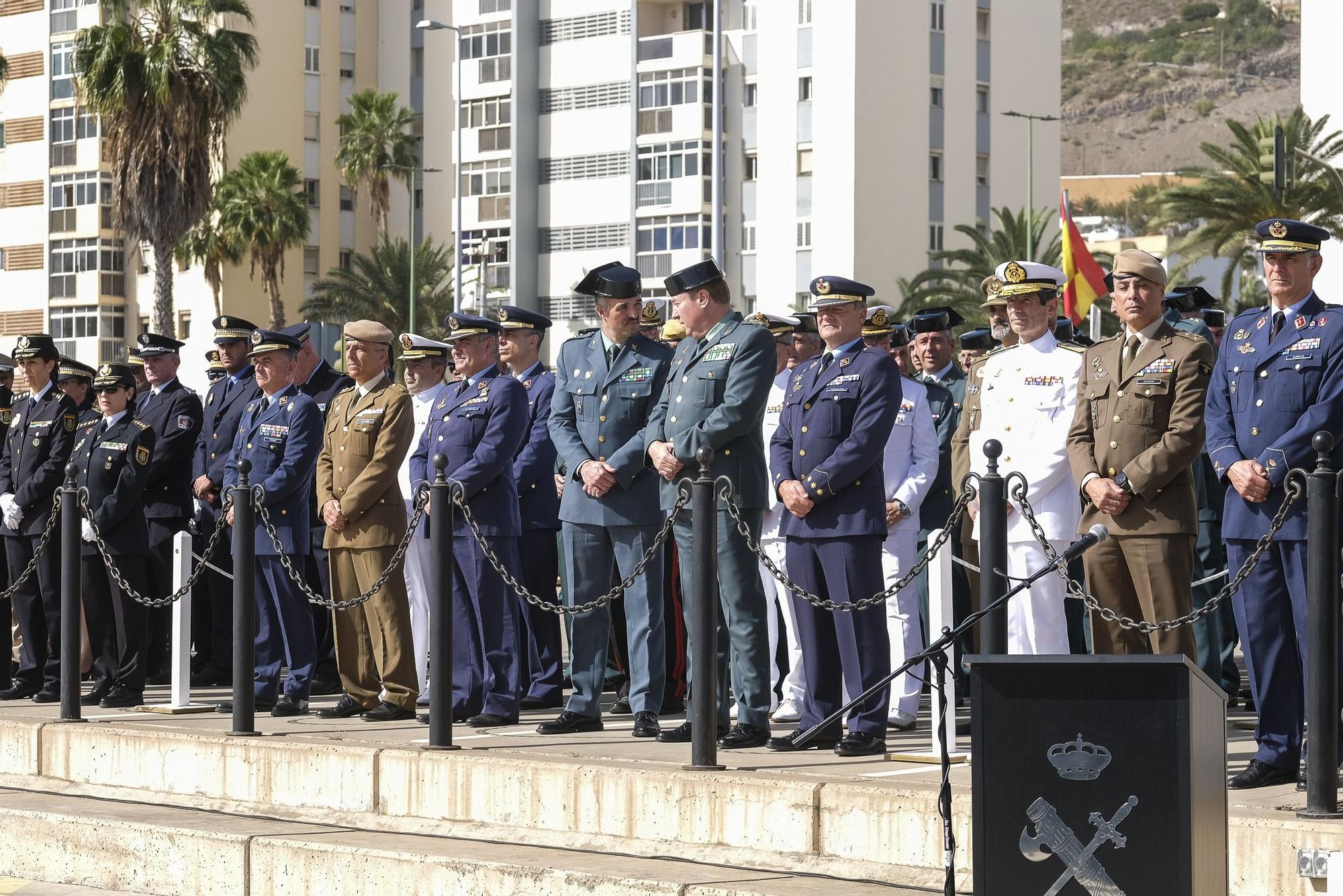 Toma de posesión del coronel jefe de la Comandancia de Guardia Civil