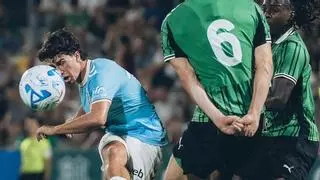 Hugo González se acuerda del Valencia CF en su presentación con el Celta de Vigo