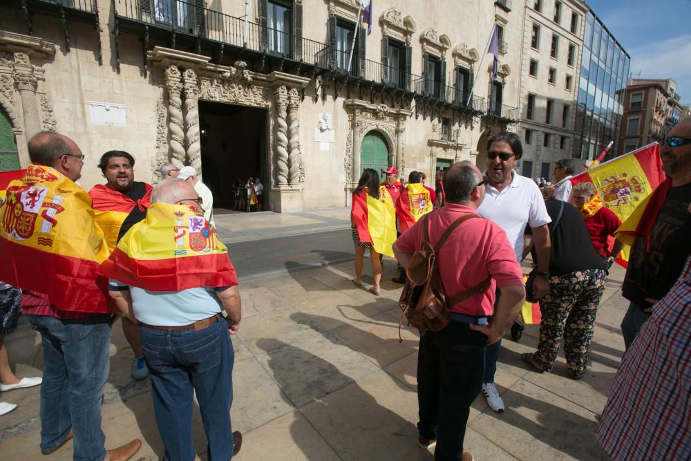 Clamor en Alicante por la unidad de España