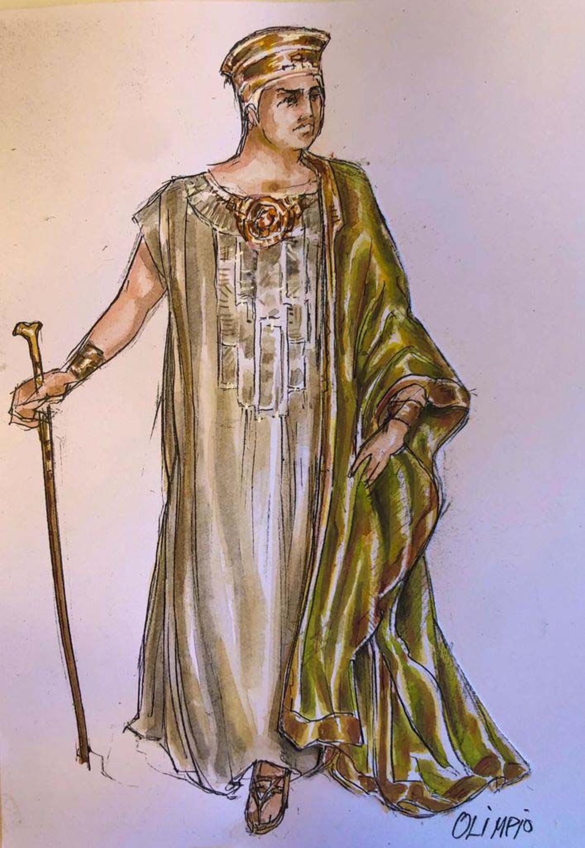 Vestuario de 'Hipatia de Alejandría'