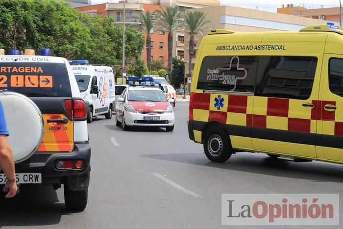 Explosión en una gasolinera de Cartagena