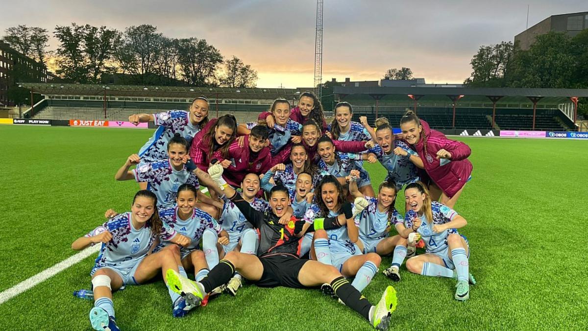 La selección española sub-17 se estrenó con victoria en el Europeo de Suecia