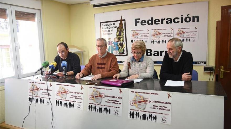 La Coordinadora de defensa de pensiones pide que éstas suban en función del IPC