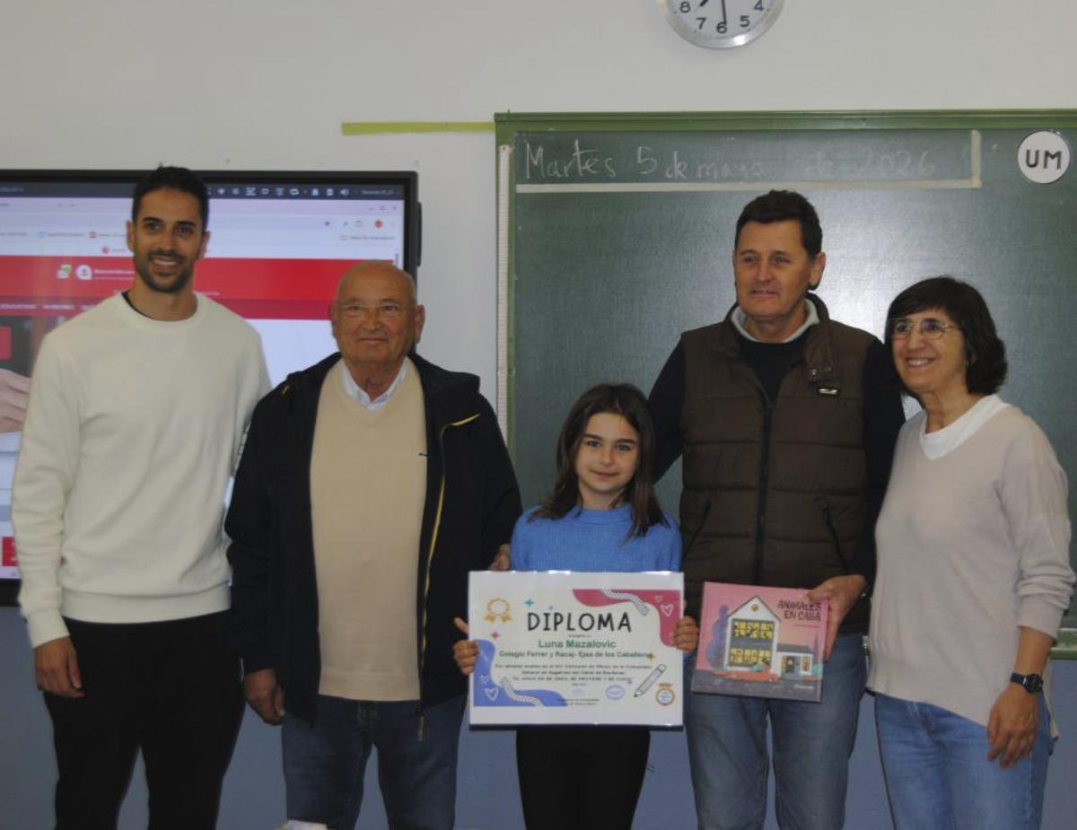 Luna Mazalovic, del colegio Ferrer y Racaj.