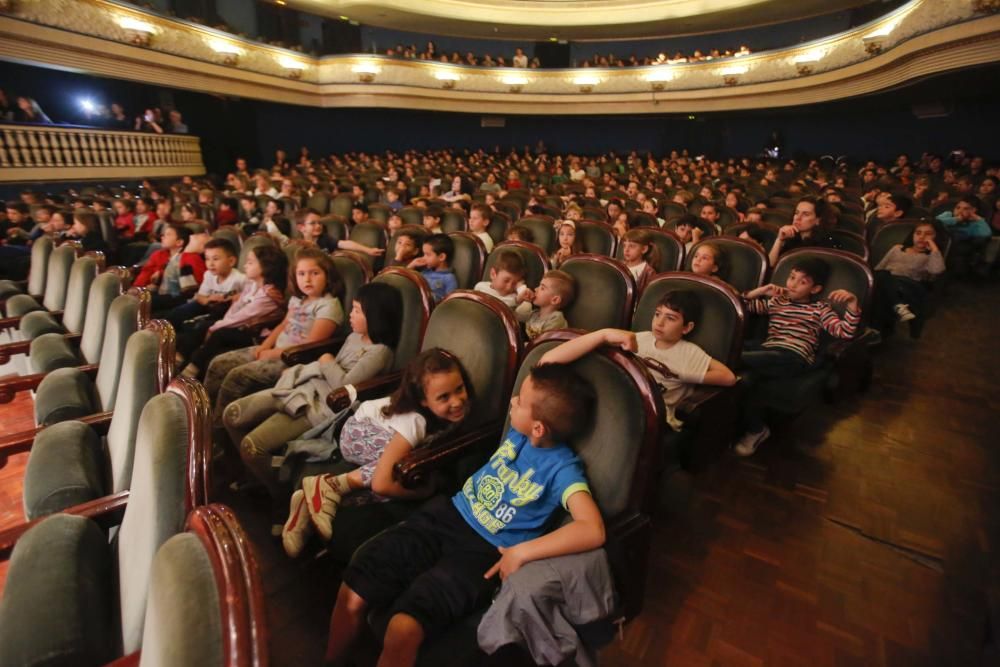 Actuación infantil en el Teatro Principal