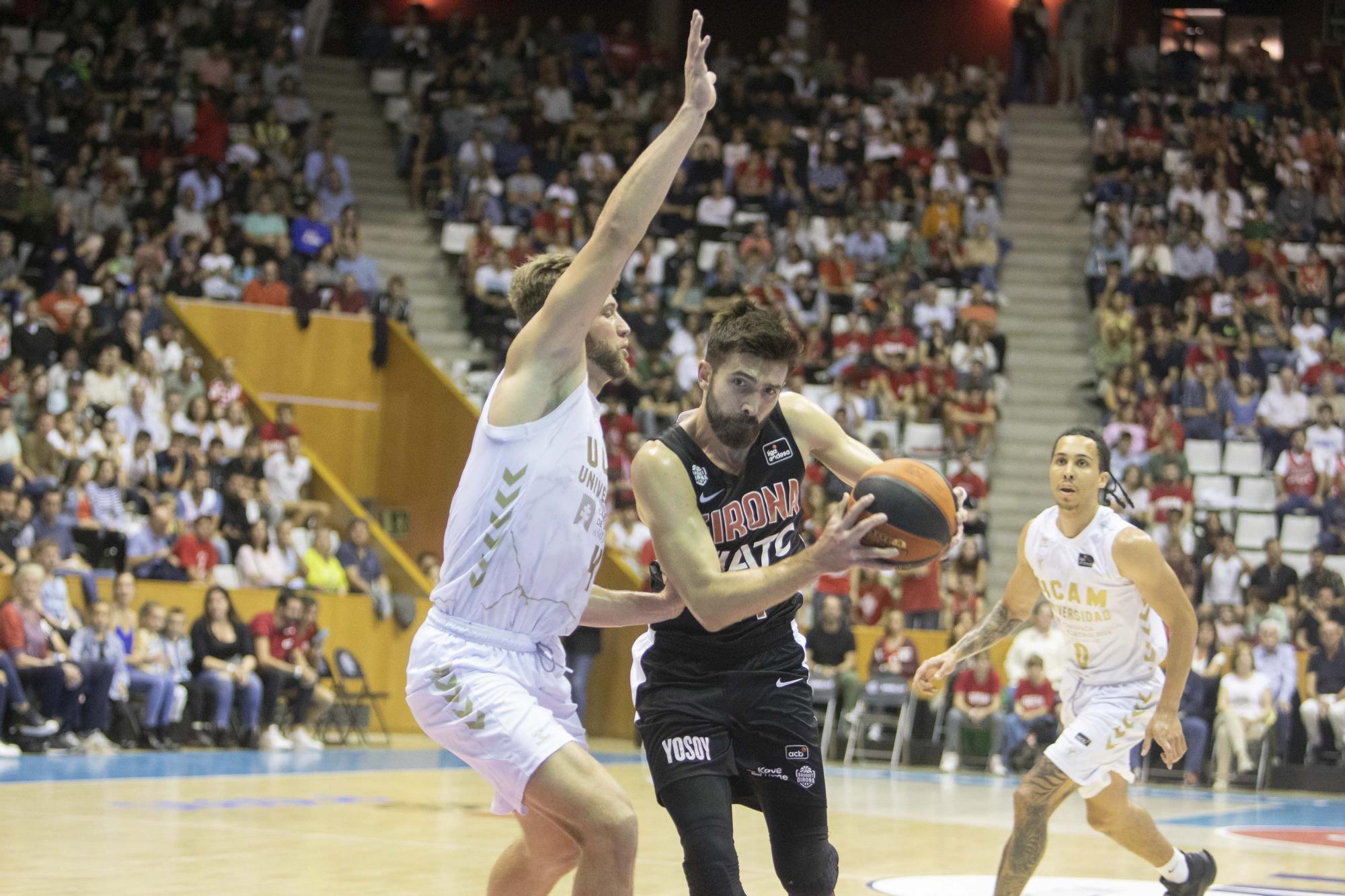 Les imatges del Bàsquet Girona - UCAM Múrcia