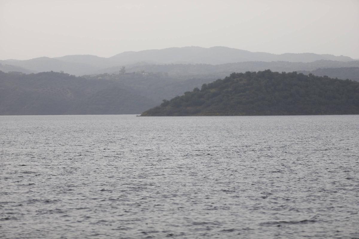 Así se encuentra el embalse de La Breña.