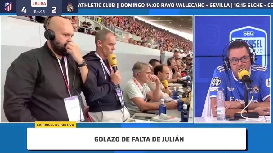 "Baño Atlético futbolístico al Madrid, de juego, de actitud, de ganas, de orgullo"