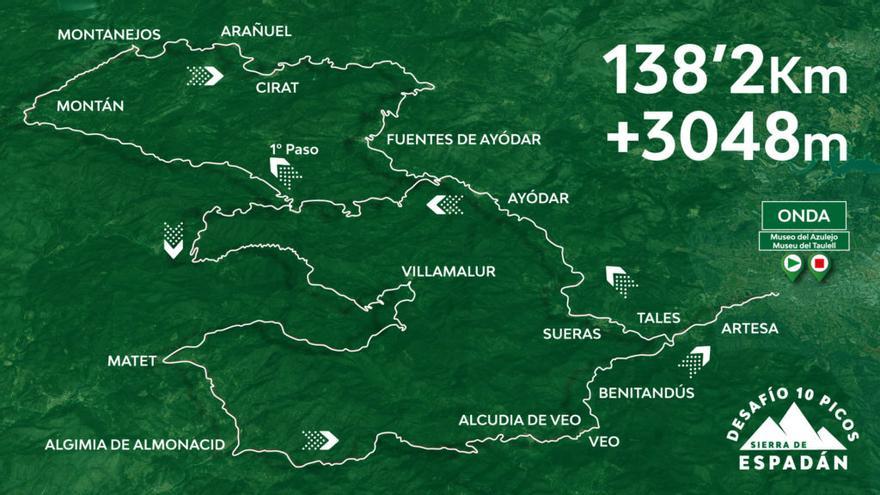 El recorrido de la segunda edición de la prueba