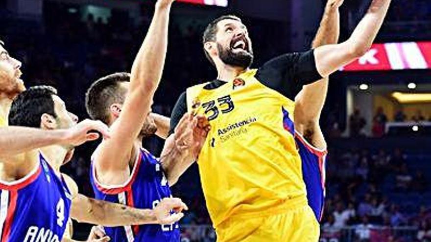 Nikola Mirotic va ser decisiu en l&#039;estrena del Barça a l&#039;Eurolliga