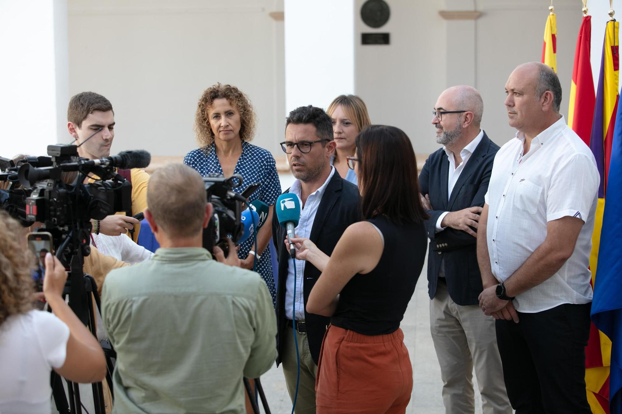 Presentación de las jornadas para reconocer el trabajo de la Policía Local en Ibiza