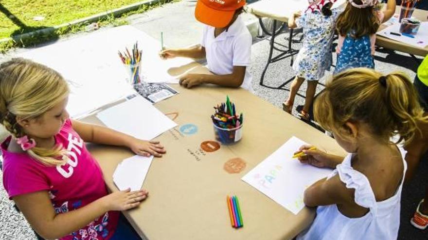 La iniciativa incluyó actividades para los niños.