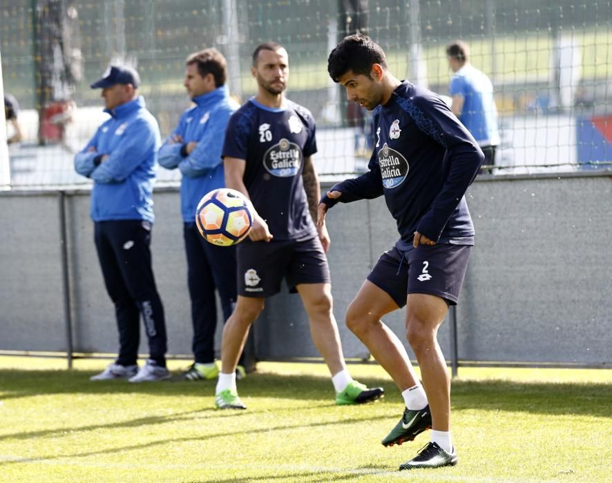 El Dépor prepara el duelo ante el Málaga