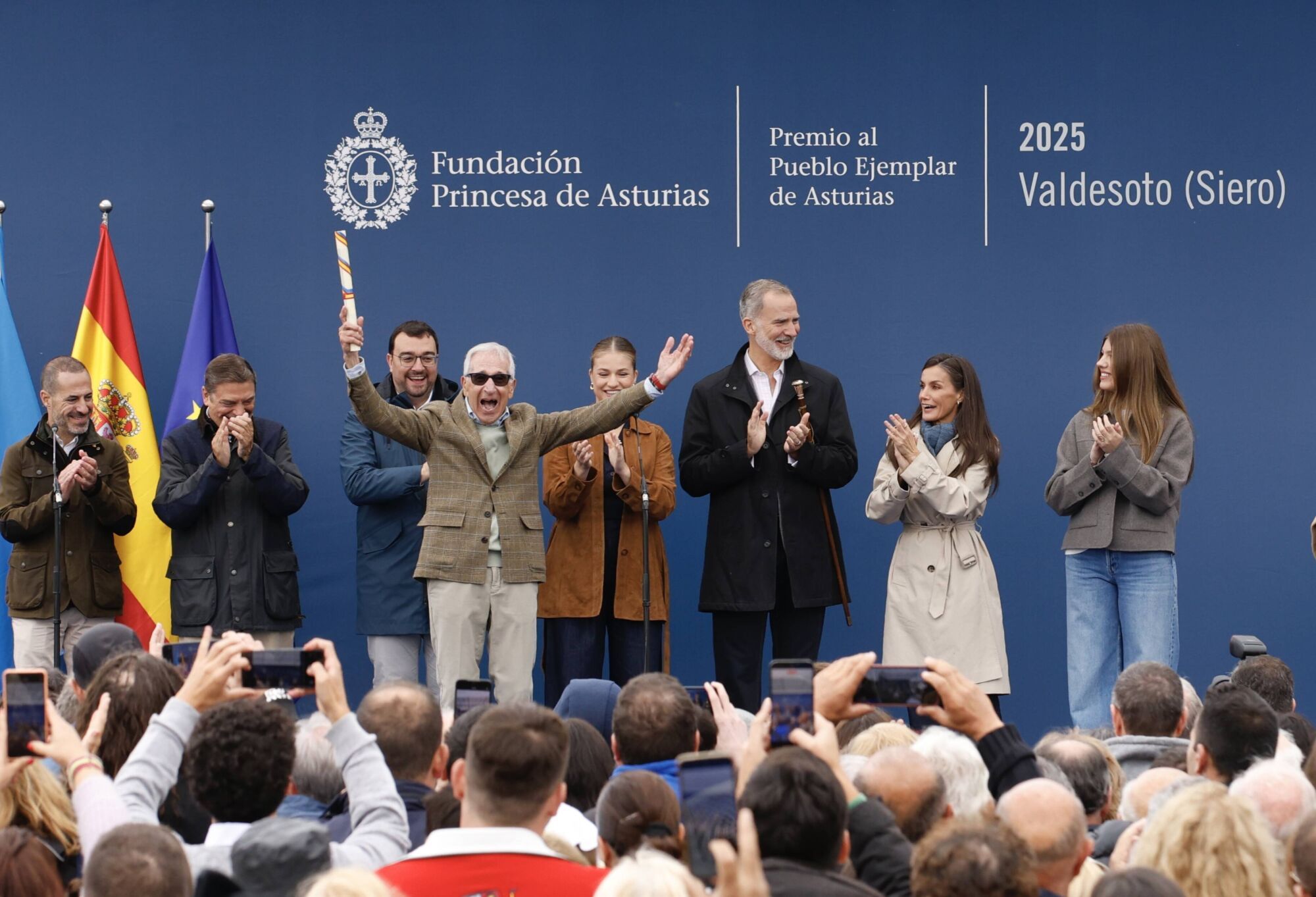 Así fue la visita de la Familia Real a Valdesoto para entregar el premio "Pueblo Ejemplar" de Asturias 2025