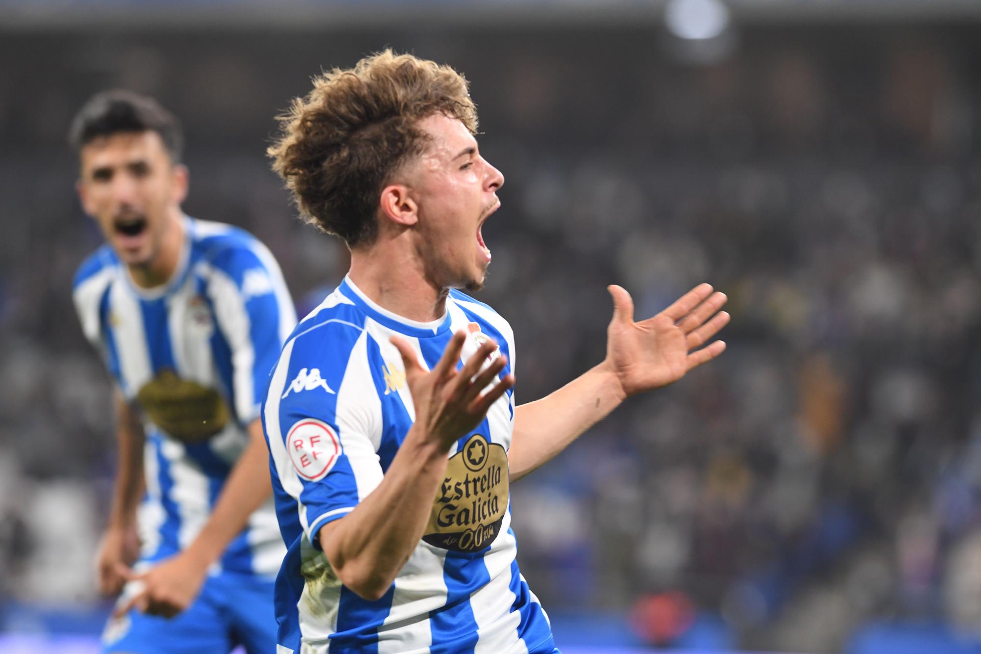 El Dépor le gana 3-0 al Valladolid Promesas