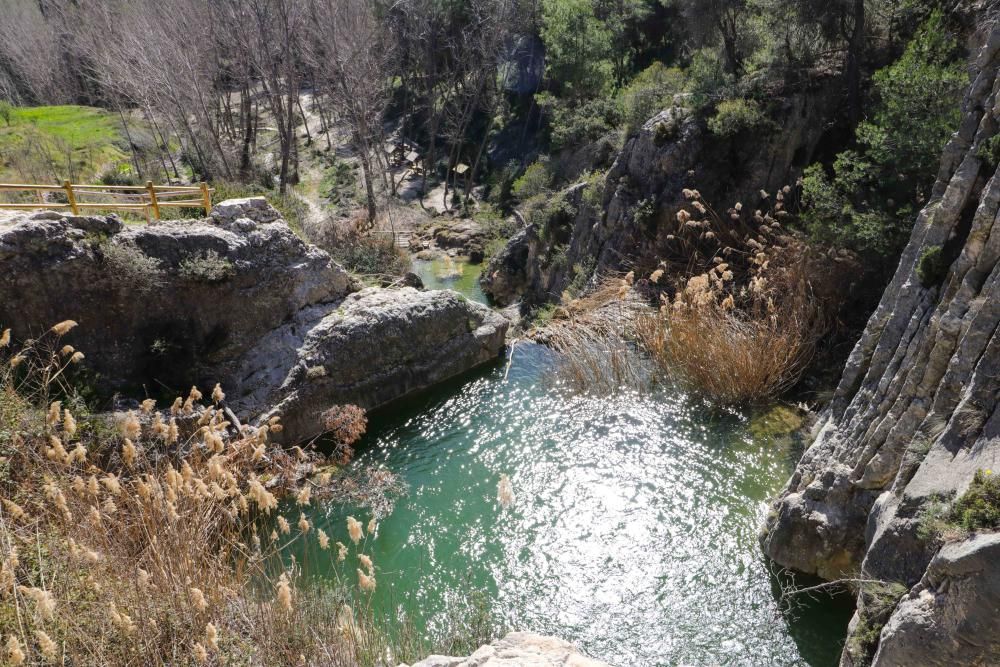 Conoce las cascadas, ríos y pozas de Alicante, los lugares donde el agua siempre fluye