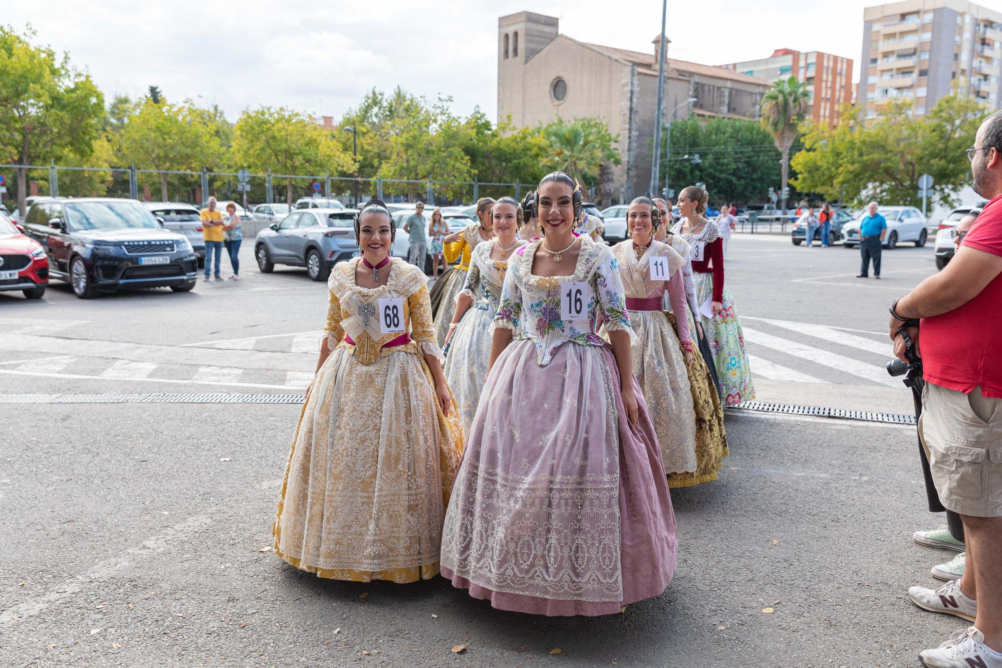 Visita de las candidatas al Ciutat de València