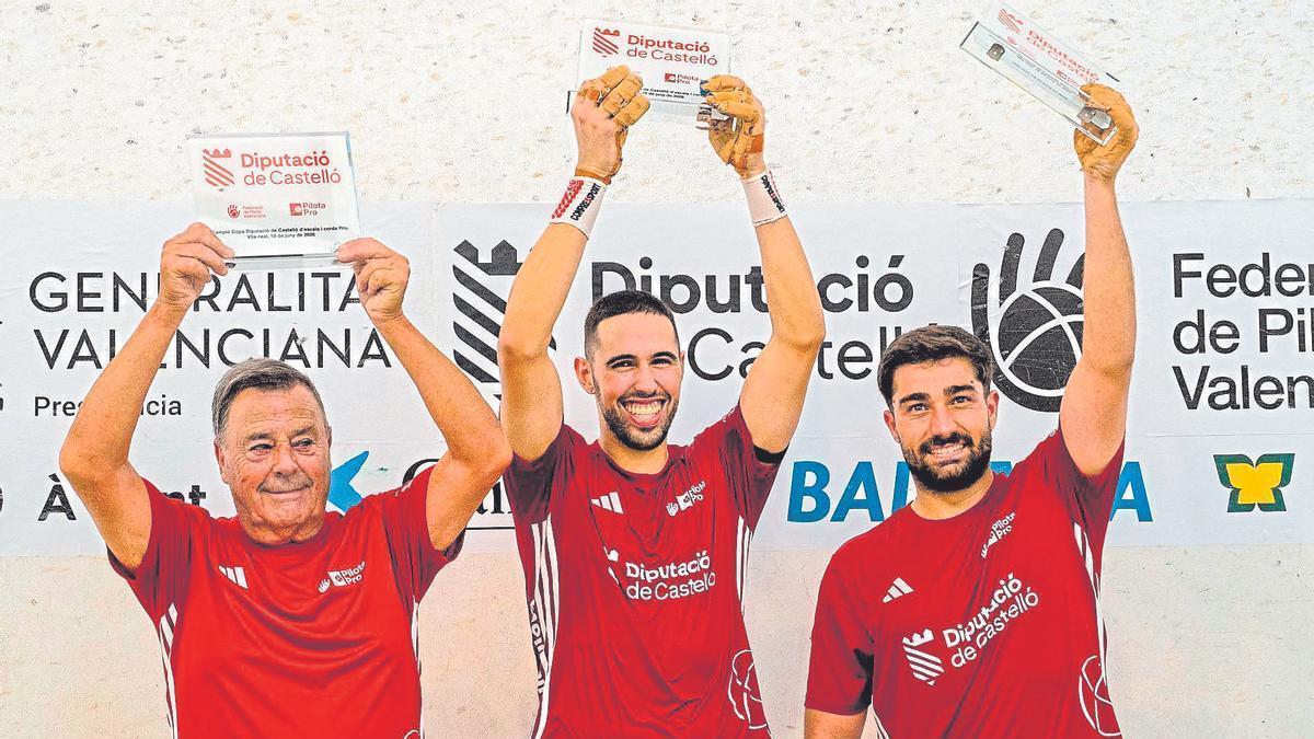 Gimeno i Francés, campions en la modalitat d'escala i corda.