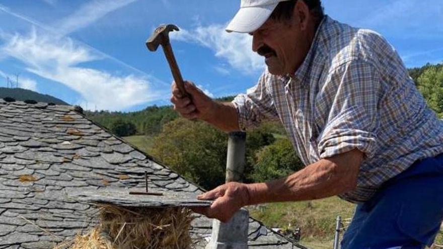 En los hórreos con &quot;palla de centén&quot; de Manolo &quot;los chourizos saben meyor&quot;