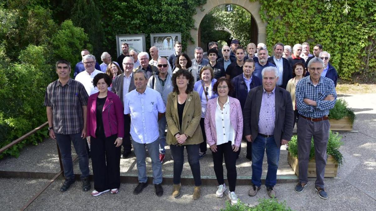 Foto de família dels participants en l'assemblea