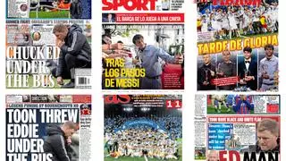 El drama del Newcastle acapara las portadas en Inglaterra