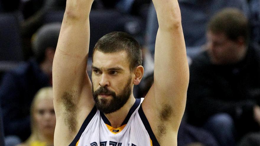 Marc Gasol, segundo encestador de su equipo.