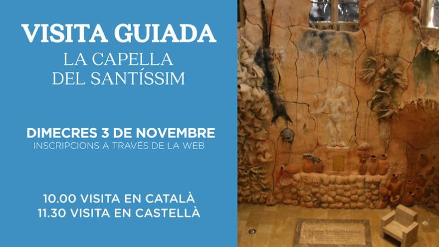 Visita guiada  La capella del Santíssim