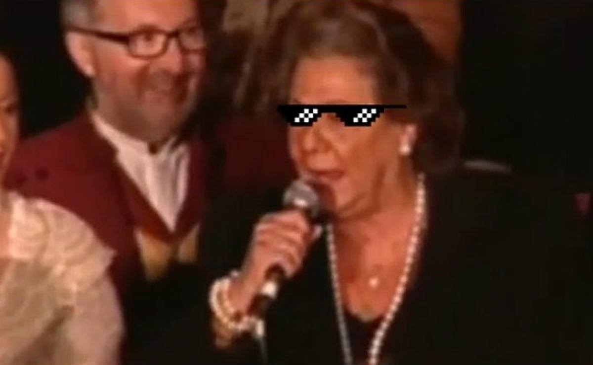 L’al·lucinant discurs de Rita Barberà amb una base de Snop Dogg en un remix de DJ Tochun de fons.
