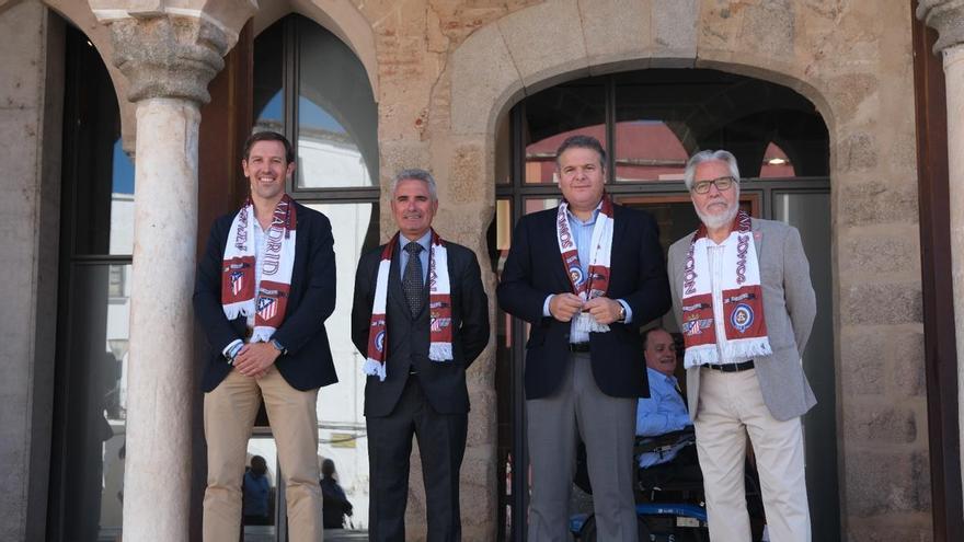 Todo listo en Badajoz para el III Congreso Internacional de Peñas del Atlético de Madrid