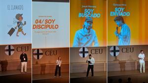 Varios de los influencers católicos que participaron en el encuentro de Kaleo en Alfara del Patriarca.