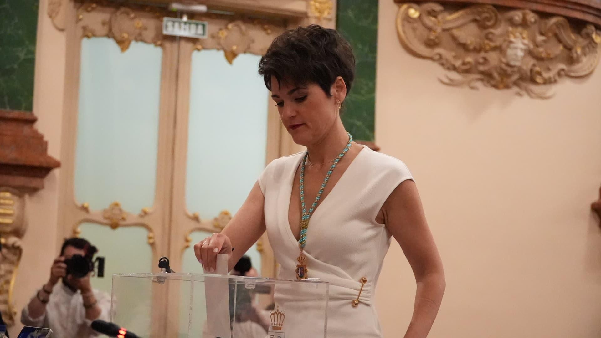 Toma de posesión de Raquel del Puerto como primera presidenta de la Diputación de Badajoz.