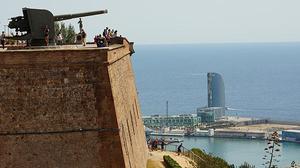 El Castell de Montjuïc va ser la cinquena atracció més visitada de Barcelona l’any 2011.
