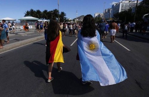 Argentinos y alemanes toman Río de Janeiro