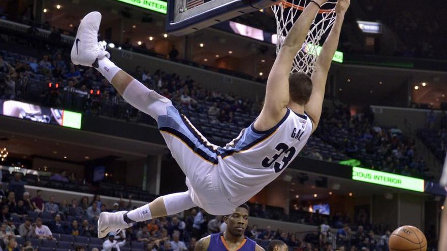 Marc Gasol y Ricky Rubio, determinantes en el triunfo de sus equipos