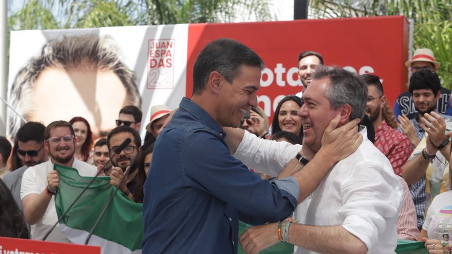 Sánchez y Espadas arropan este domingo a Dani Pérez en su presentación como candidato en Málaga