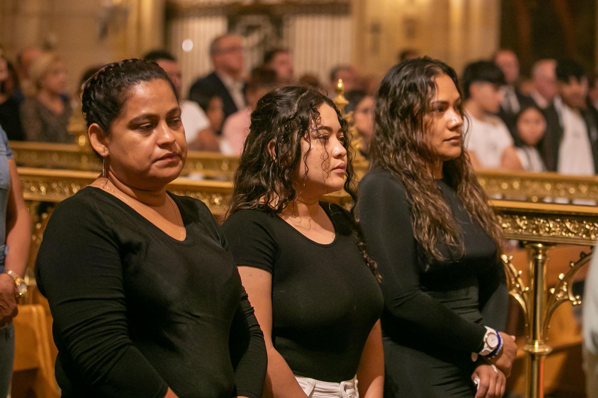 Funeral la Catedral de Murcia por las trece víctimas del incendio en las discotecas Atalayas