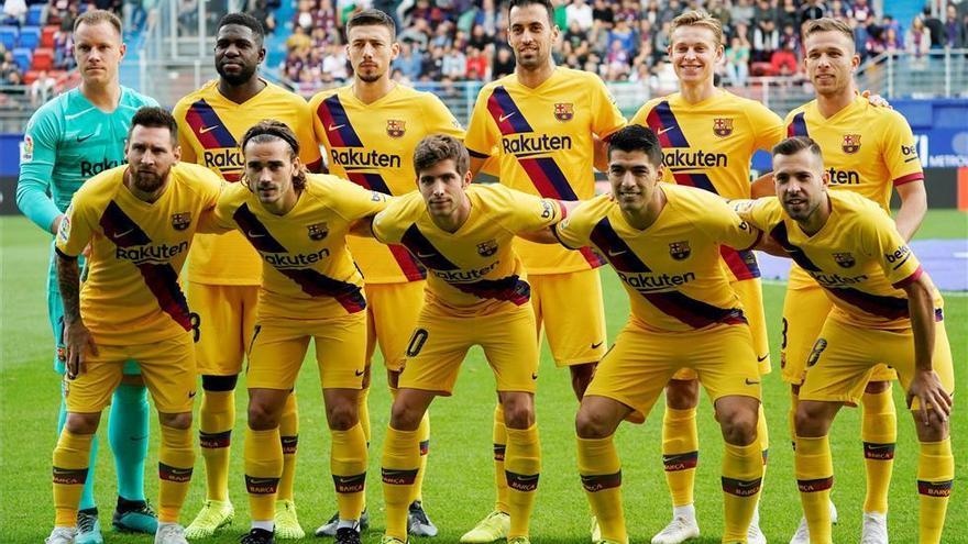 El Barça, del noveno puesto al liderato en nueve jornadas