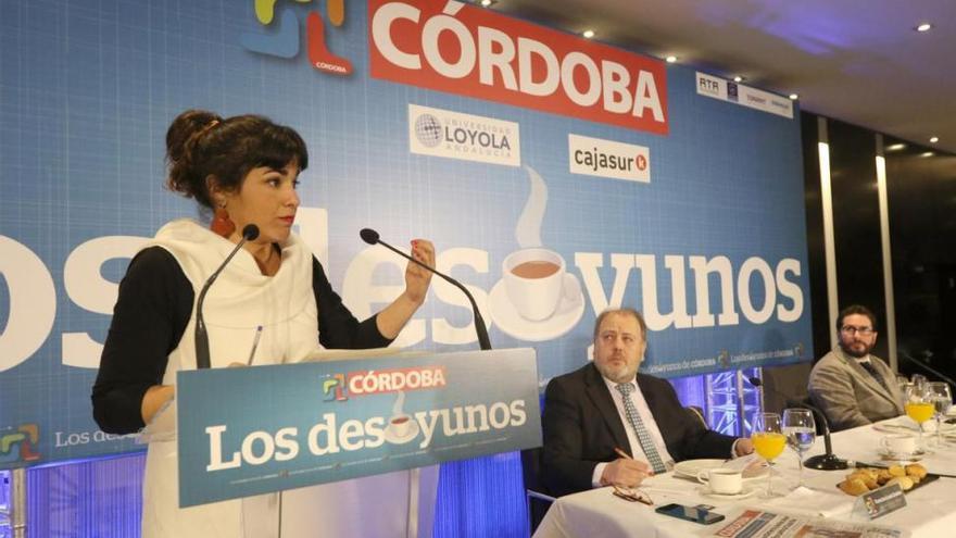 Teresa Rodríguez llama a conjurar la corrupción y el clientelismo