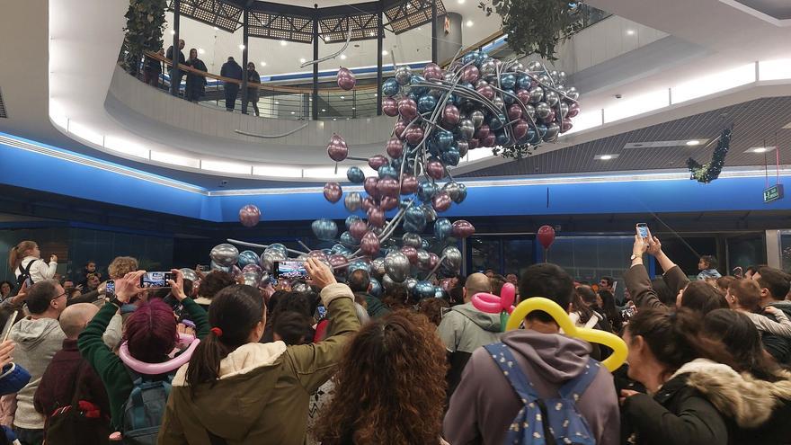 Fin de año para los más pequeños de A Coruña en el Centro Comercial Los Rosales